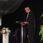 Allan Bense, Emcee, thanks 2018 Annual Dinner and Awards Ceremony sponsors.